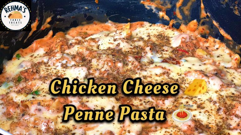 Delicious Chicken Cheese Penne Pasta Recipe|Quick & Easy! #food #recipe #pasta ​​@rehmatabletreats