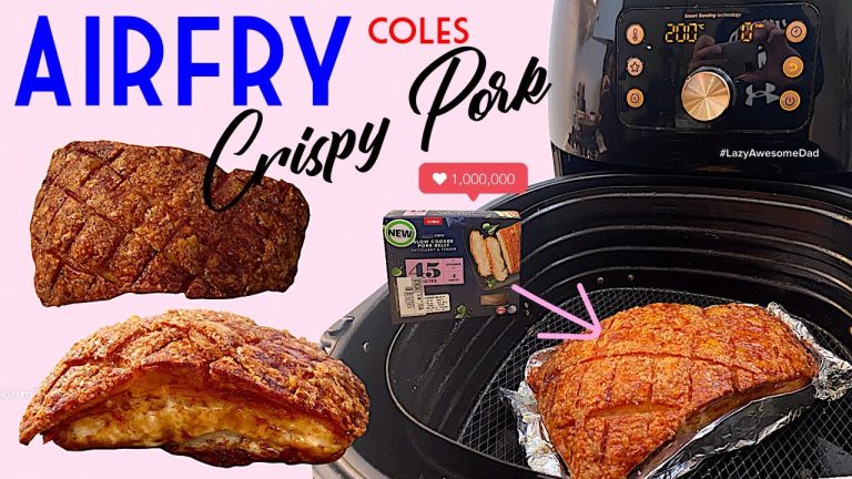 Easy Crispy Pork Belly ready made in Philips AirFryer XXL Avance – Pork Roast