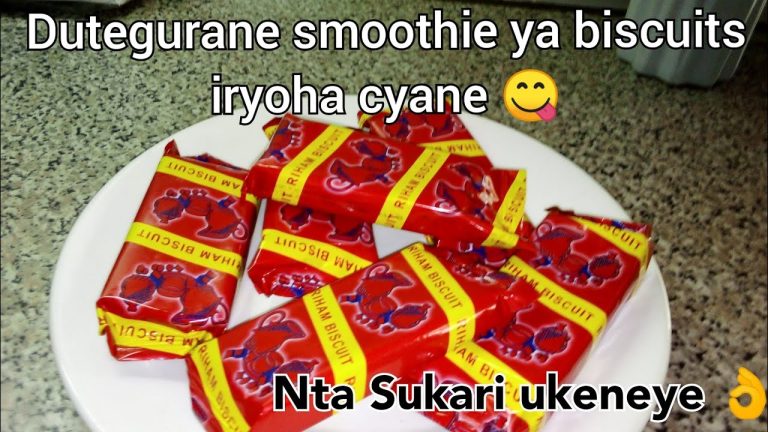 mbega SMOOTHIE😋nyikorera ABANA banjye bwa mbere kuvubwo bahoraga bayinyaka🥰🤗 smoothie recipe