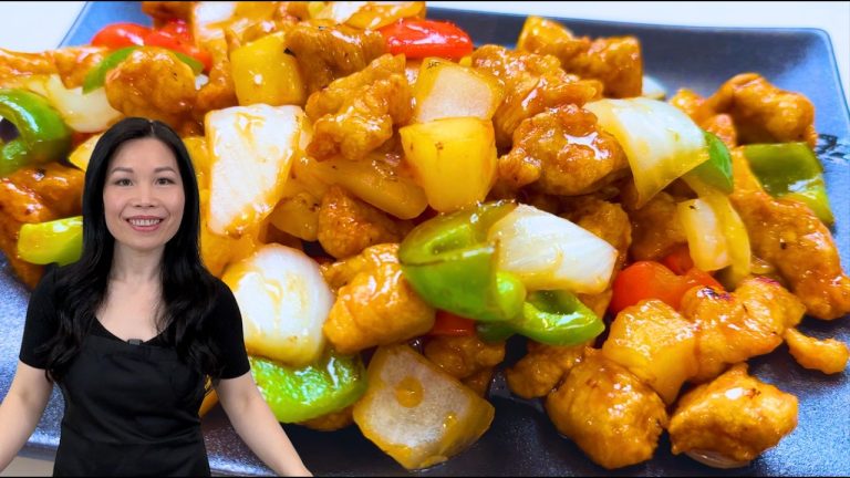 Sweet & Sour Pork Recipe Perfected + Time-Saving Prep Tips