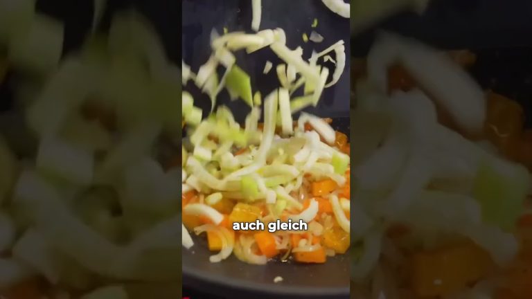 Die schnellste Gemüse-Nudel-Pfanne 🥦🍜 Gesund, lecker & in 15 Minuten fertig!