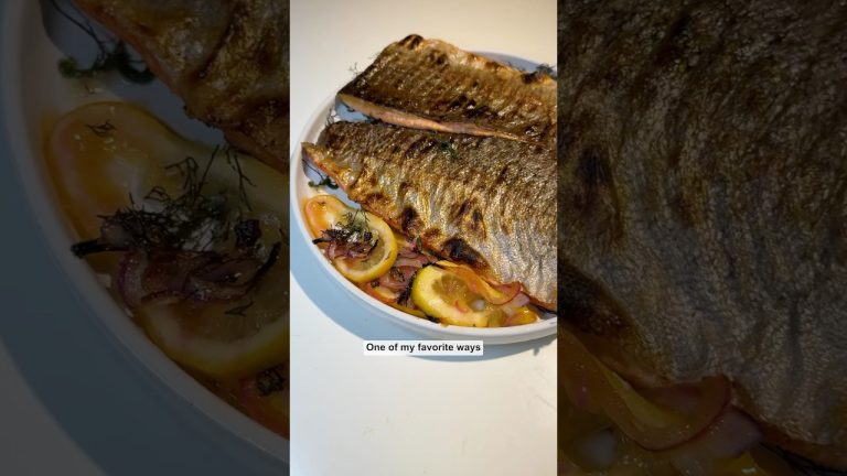 🐟⤵️🌿 Crispy & Moist Fish 👀