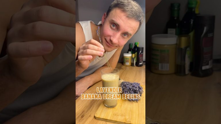 Lavender Banana Dream: A Calming Smoothie Recipe