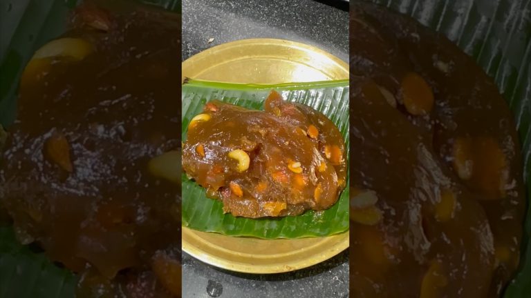 Dhanurmasam Special |Taste ultimate | must try recipe|Sabudana halwa|Bandar Halwa #samajavaragamana