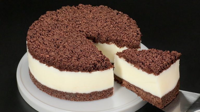 Nur Milch! Schnelles Dessert! Kein Backen! Kein Eier! Kein Mehl!