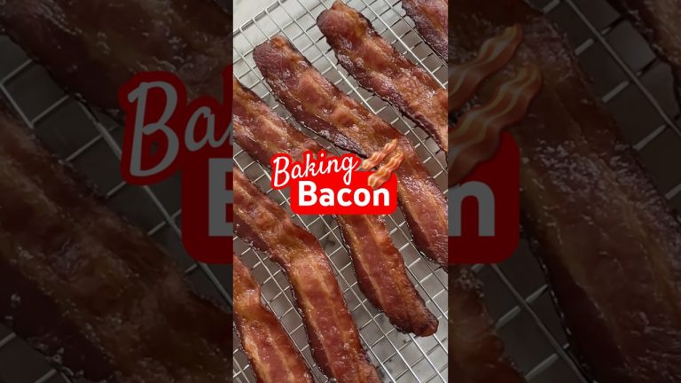 Crispiest Bacon Ever 🥓 #Cooking #Food #Recipe #Shorts #Bacon #Breakfast #ASMRfood