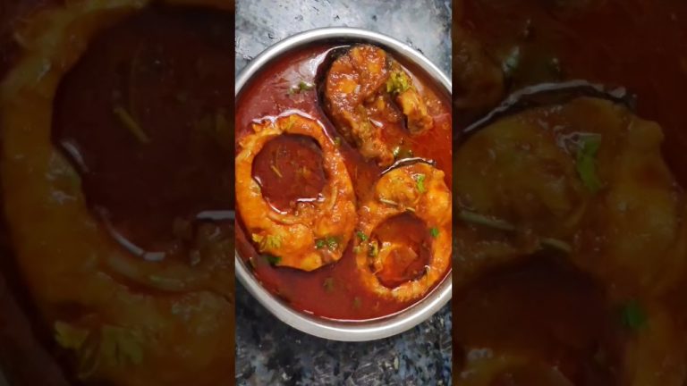 Masala Fish Curry Recipe|chepala pulusu#shorts #youtubeshorts #cooking #fish#fishcurry#ytshorts