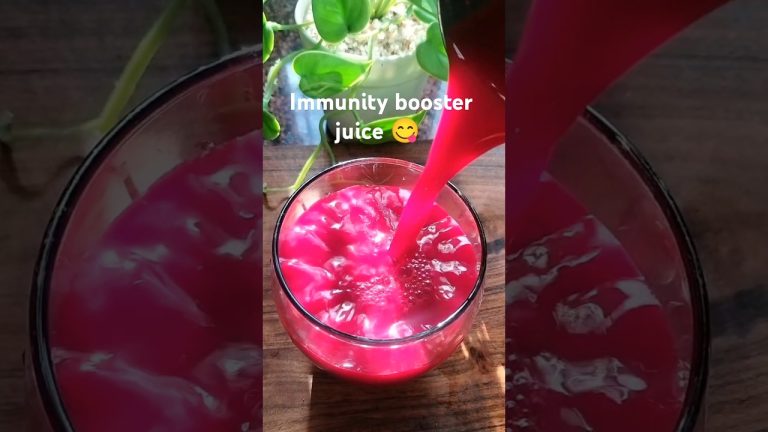Fresh fruit juice immunity booster#beetroot #mix fruit juice#viral#ytshorts#trendingshort#healthy#yt