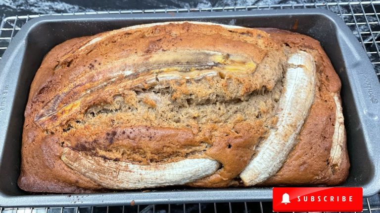 Super Moist Banana Bread No Mixer! How I make a Quick, Easy & Delicious Recipe