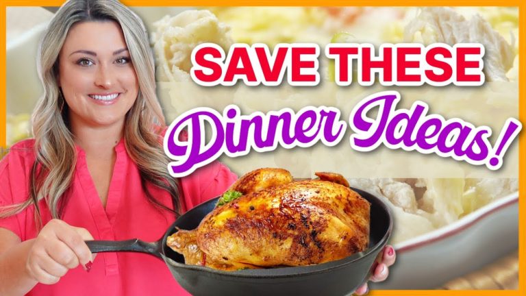 4 QUICK & EASY Recipes using CHICKEN! 🍗 | DELICIOUS Family Dinner Ideas