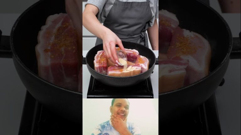 The brilliant trick that will change the way you cook pork belly! #food