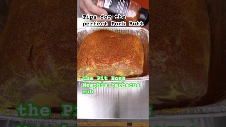 The Secret to Perfect Smoked Pork Butt! 🍖🔥