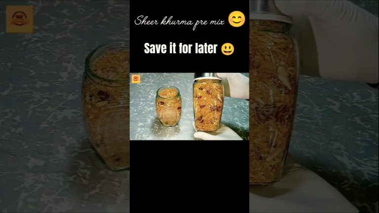 Sheer khurma pre mix #youtube #food #cooking #dessert #shorts #kitchenhacks #recipe #trending #viral