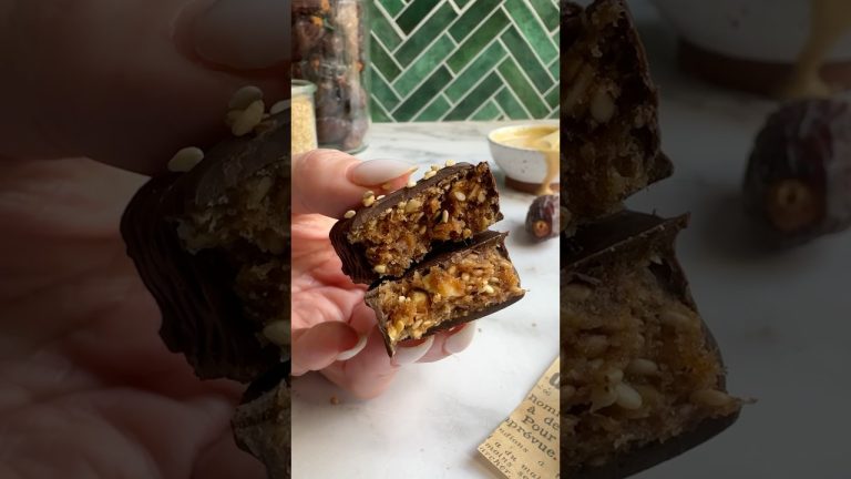 No-Bake Date Bars – Vegan