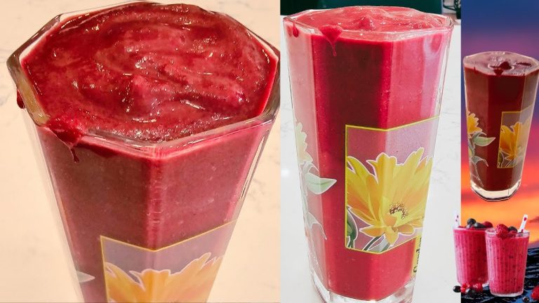 ਵਜ਼ਨ ਘਟਾਉਣ ਤੇ ਚਮਕਦਾਰ ਚਮੜੀ ਲਈ ਪੀਓ ਲਾਲ ਸਮੂਥੀ | Skin Glowing Weight Loss Drink | Healthy Food in Canada