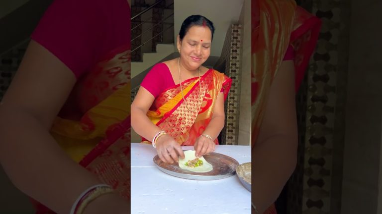 বাড়িতেই Chicken Momos Recipe #shorts