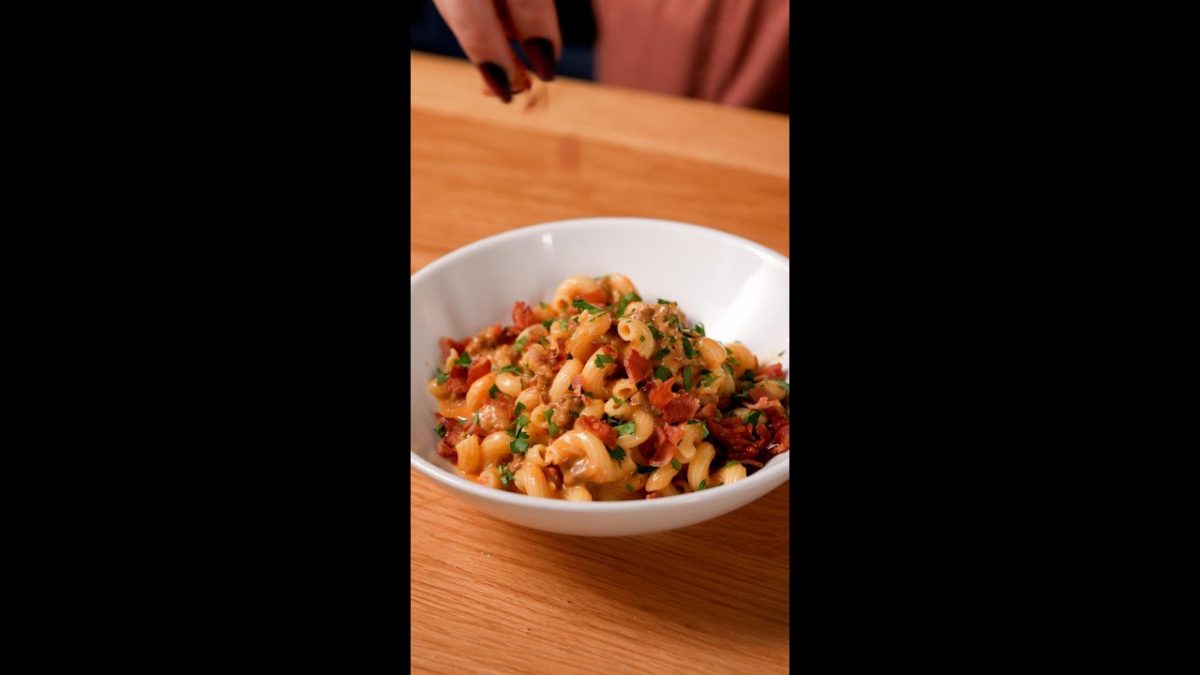 Cheesy Beef Pasta