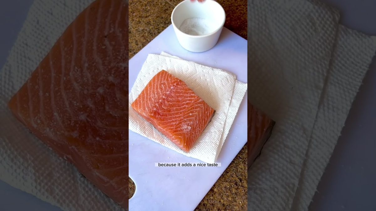 How to cook the perfect salmon #salmon #fish #recipe #cheftips
