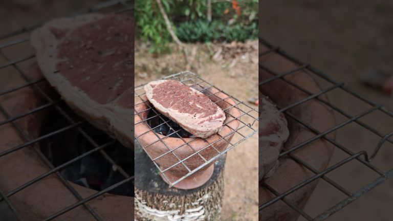 เทคนิคย่างสเต็กด้วยครก สำหรับคนไม่มีเตาถ่าน