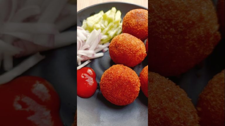 क्रिस्पी फिश बॉल्स | Fish Balls Recipe | মাছের ফিশ বল #shorts #cooking