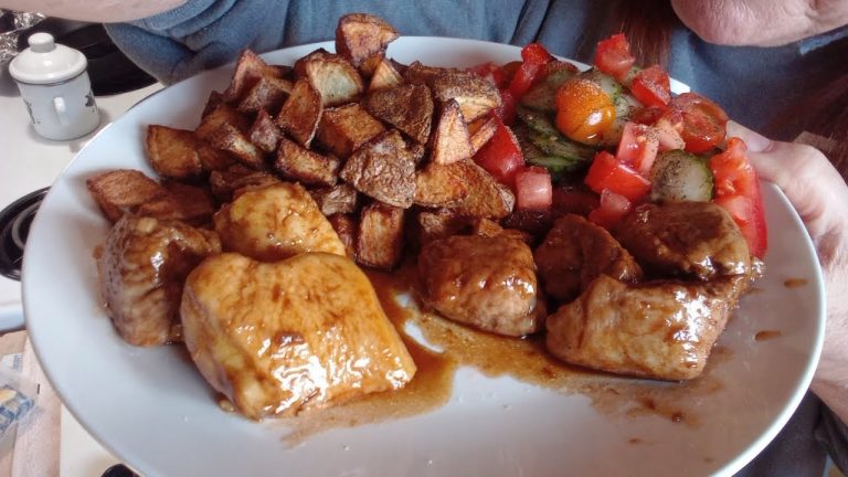 Brown Sugar Pork Chops and Chicken Breast