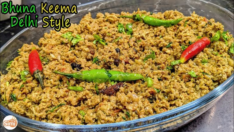 Bhuna Keema Recipe | Delhi Style Bhuna Keema Recipe | Beef Keema Recipe