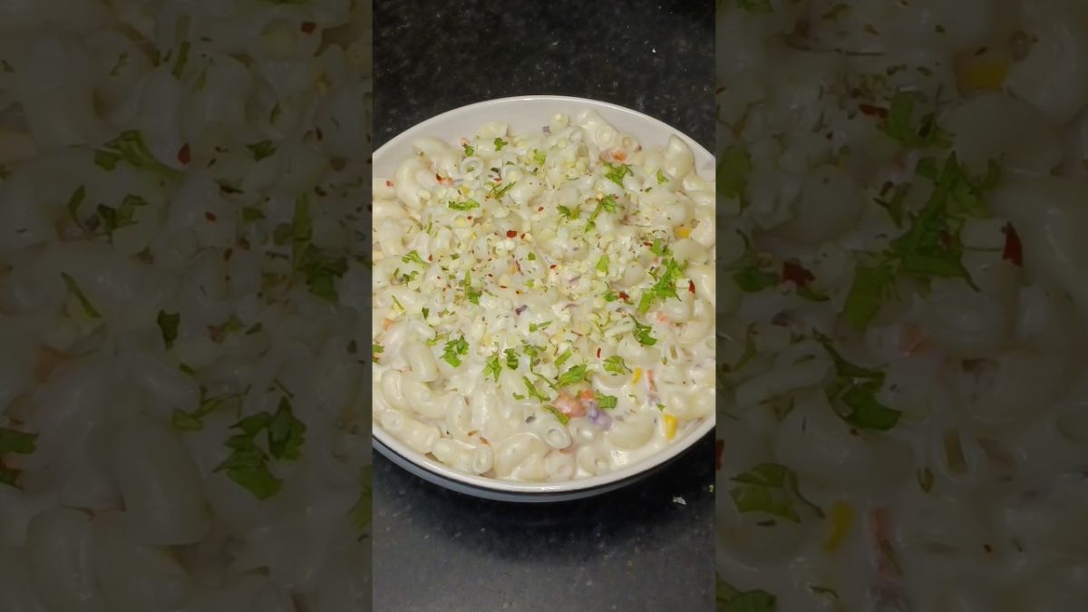Simple white sauce pasta recipe at home #makeforeveryone #recipe #viral