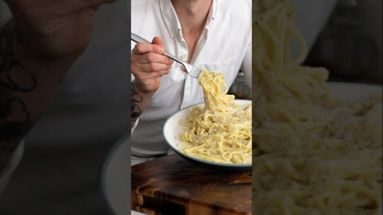 This NEW Pasta Sauce is actually NEXT LEVEL #shorts