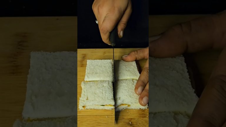 Sandwich Bites : Quick & Delicious Bread Recipe! 🍞👌 #shorts