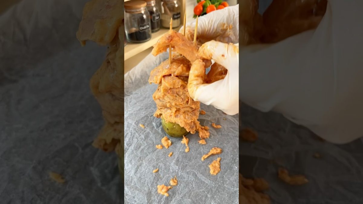 Tavuk Döner 🥙 #tarif detayı açıklamada #lezzet #food #pratik #recipe #sunum #döner #tavukdöner