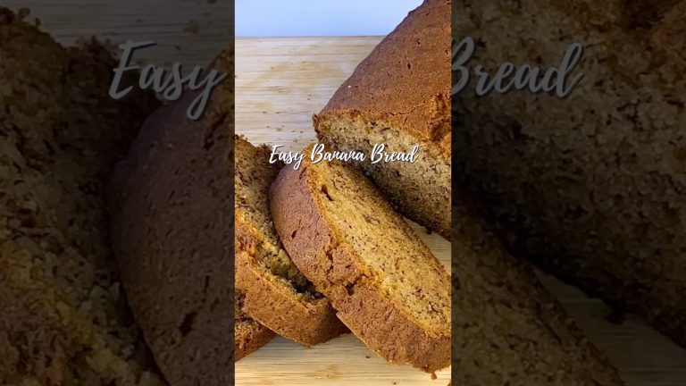 Easy Banana Bread #Recipe