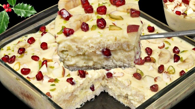 न अंडा न ओवन थोड़ी ब्रेड और दूध से झटपट से बनाए ब्रेड कस्टर्ड पुडिंग | No Oven Bread Custard Pudding