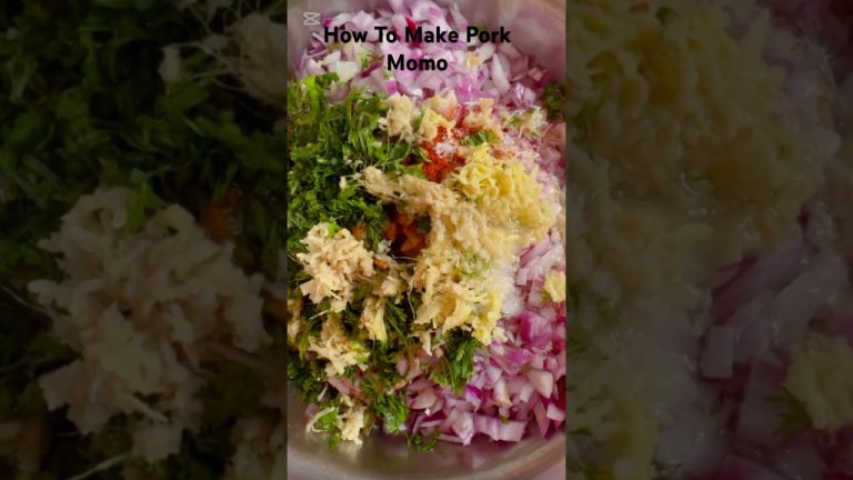 #Making Pork Momo #shorts #viralshorts#shortvideo