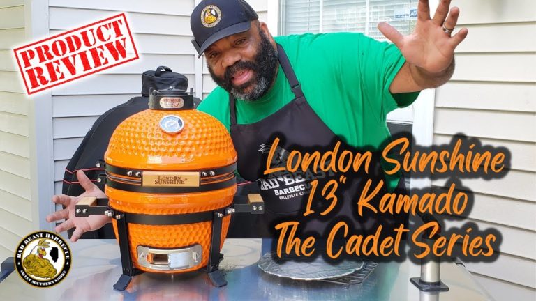 London Sunshine the Cadet Series – 13“ Ceramic Kamado Charcoal BBQ Smoker