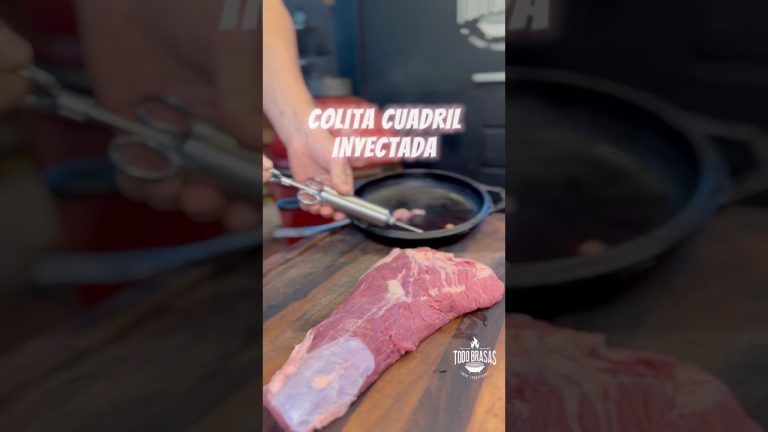 Colita Cuadril Inyectada #receta #food