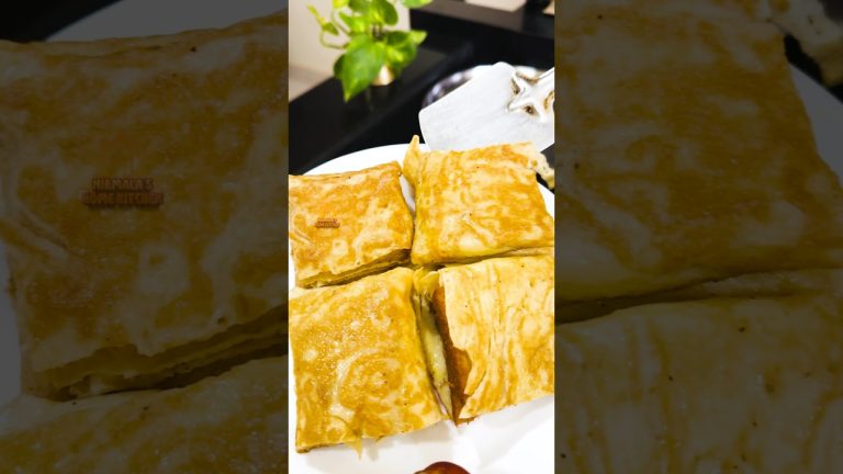 🍳 Bread Omelette Recipe | Bread Omelette In Telugu | Street Style Bread Omelette 🍳