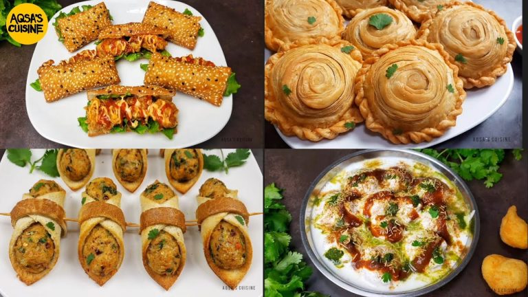 Iftar Recipes, Kachori Samosa, Chaat, Zinger Chicken Pillow, Bread Roll, Kachori Ramadan Recipes