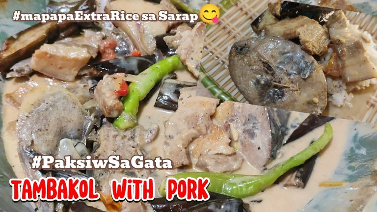 Tambakol with Pork sa Gata | Easy Lutong Pinoy