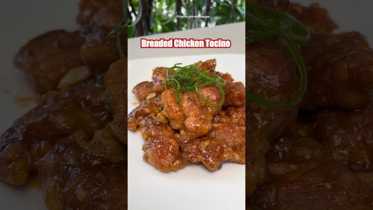 Breaded chicken tocino Easy and Delicious I Chicken Recipes #chickentocino #chicken #chickendish