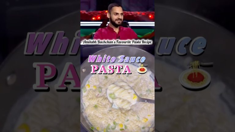 Amitabh Bachchan’s favourite White Sauce Pasta #shorts
