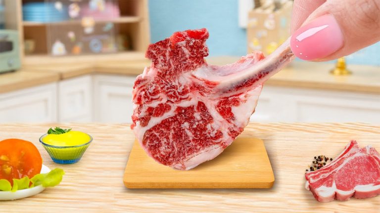 Amazing Miniature Beef Recipes 🥩 How to Cook A Perfect Standing Prime Ribs | Delicious Miniature