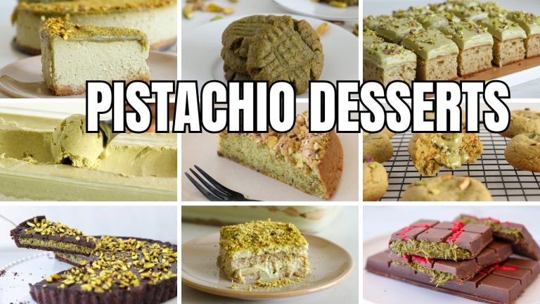 13 Pistachio Dessert Recipes for Pistachio Lovers