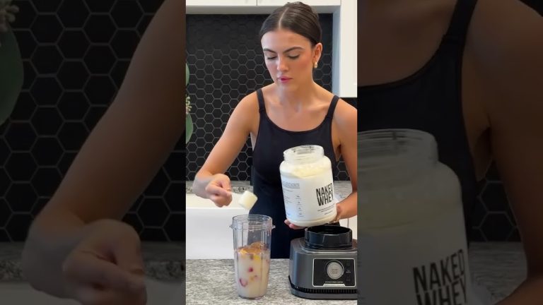 Cut Additives Out Of Your Health Journey #proteinsmoothie #proteinshake #healthysmoothie