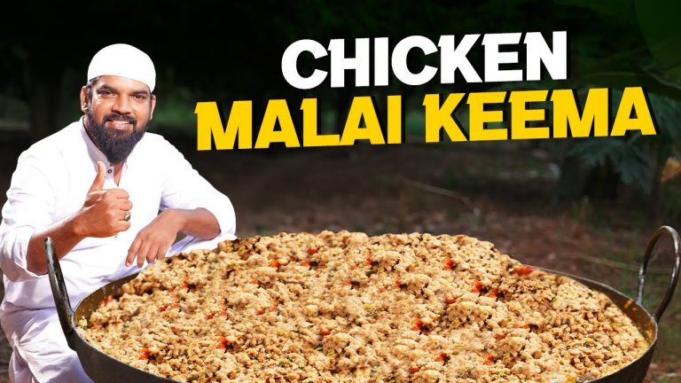 Chicken Malai Keema | Creamy Chicken Keema Recipe | Chicken Recipe | Nawab's Kitchen Official
