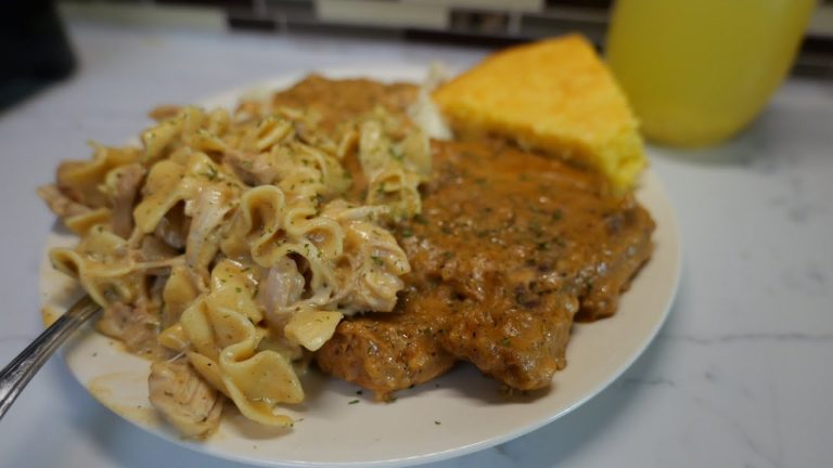 Classic Southern Pork Chops and Gravy recipe that’s tender, flavorful
