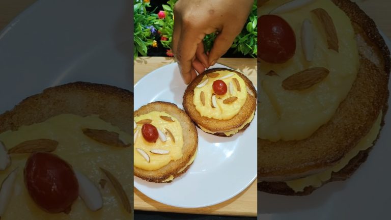 Bread Malai Sweets | Bread Rabdi Dessert | dessert recipes | #shorts #breadsweet #sweet #bread