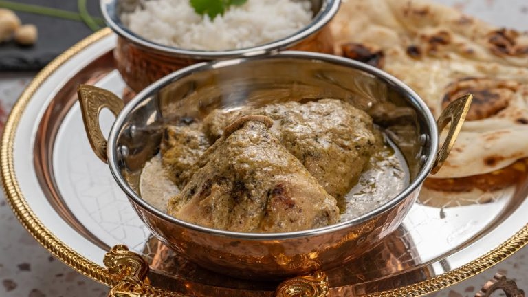 Smoky Afghani Chicken | Easy Authentic Spicy Lunch Dish | Tasty & Creamy Chicken Curry Recipe