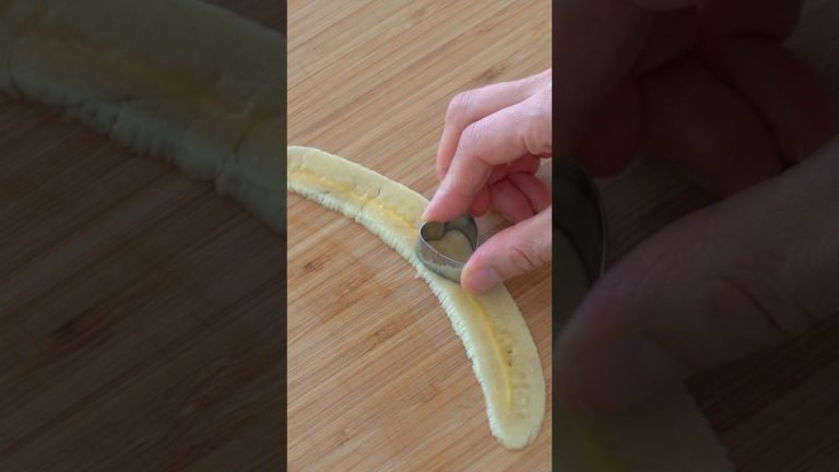 먹다 남은 바나나로 만듦