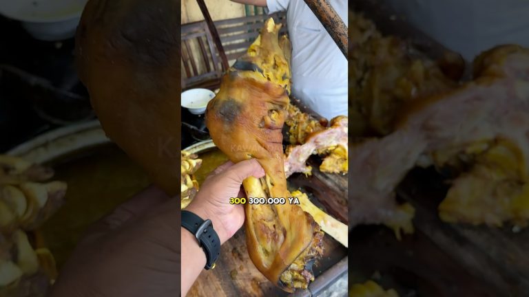 Kaki sapi 300 ribu! Empal gentong hj kojek #food #foodie #kuliner #idejualan