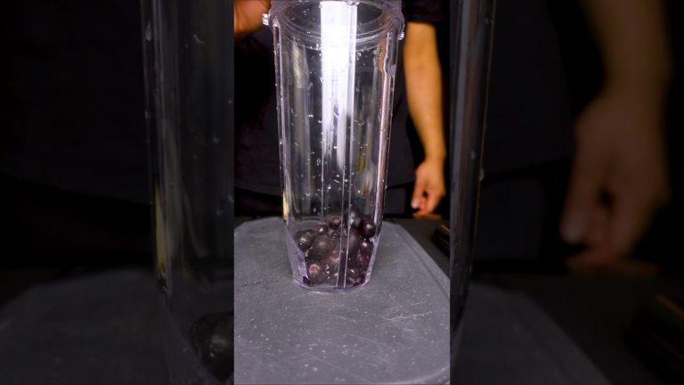 Unbelievable Blueberry Lassi 🍇  A Unique, Twist on the Classic Indian Drink! #asmrcooking #shorts